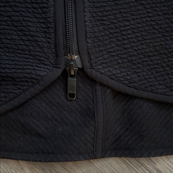 Lululemon | On Repeat High-Collared Long Full-Zip Jacket in Black Size 6 - Picture 7 of 15